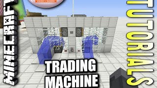 Minecraft PS4 - TRADING MACHINE - How To - Tutorial ( PS3 / XBOX )