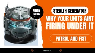 War Commander: Stealth Generator (Units Not Firing Under It Fix)