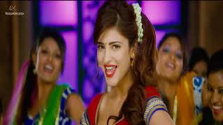 PIMPLE DIMPLE 4K VIDE SONG 5.1 DOLBY AUDIO | YEVADU |Ram Charan, Allu Arjun, Shruti Hassan, Kajal