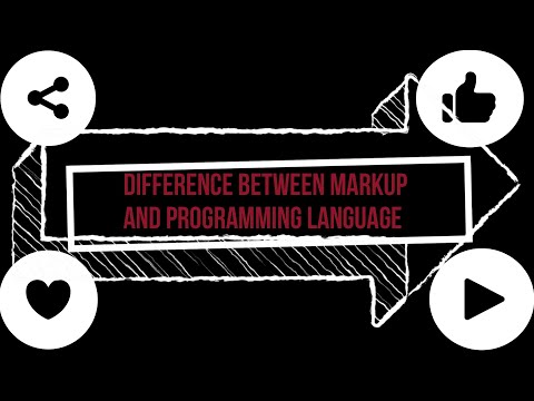 What are Markup And Programming Language?