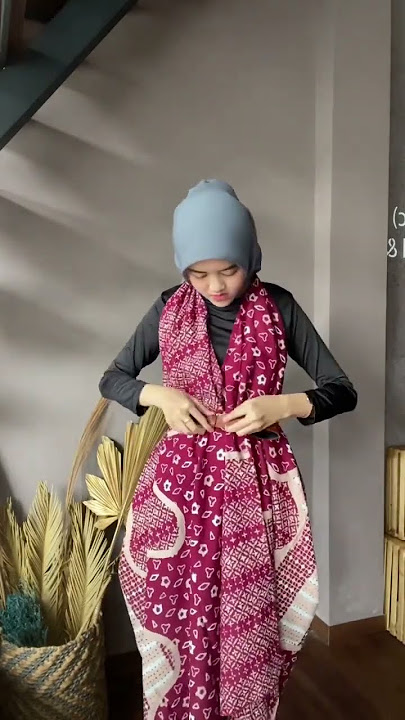 Tutorial berkain dress #shorts #batikbogor #batikindonesia #tutorial #kainbatik #batikmodern #kain