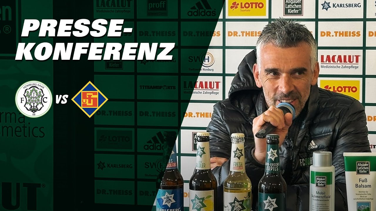 "Das wird ein Geduldsspiel." I Pressekonferenz vor FC 08 Homburg - TuS Koblenz