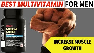 Gnc Mega Men Multivitamin For Muscle Growth Best Multivitamin For Men Performance.