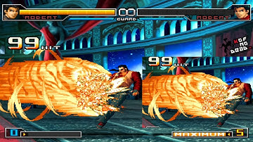 Ex Robert Bug del tigre infinito en KOF 2002 UM