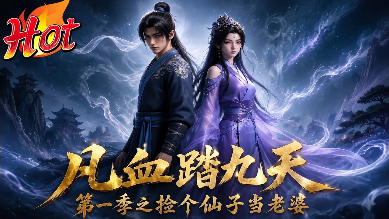 🎉新番上线！《凡血踏九天第一季之捡个仙子当老婆》第1~72集丨隐忍三年