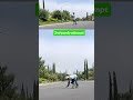 Toe side pendy attempts: 1 vs 2 #downhillskateboarding #mobilitytraining #powerslide #extremesports