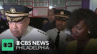 Philadelphia officer shot when man's gun discharges during traffic stop, police say