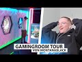 Justin reagiert auf Montes kranken Gamingroom.. | Reaktion