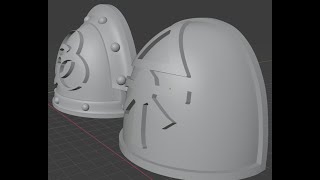 How to make a custom shoulderpad icon using 3d builder
