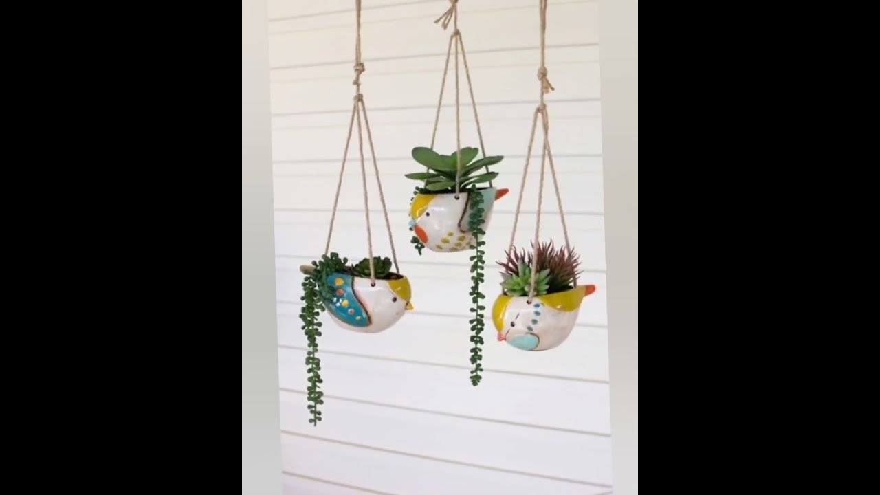 🌿✨ Hanging Planters | Stylish Indoor Decor 🏡