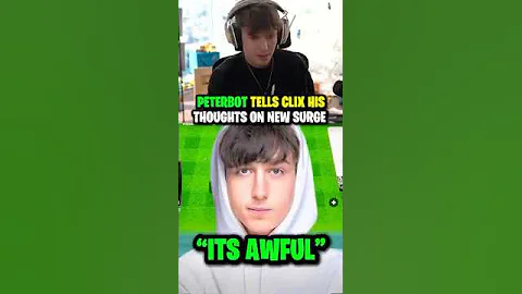 Peterbot & Clix talk about new the storm surge #peterbot #fortnite #trending #clix #fncs #fypシ #duos