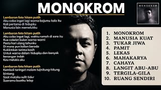 MONOKROM – Tulus | Lirik Lagu Indonesia Terpopuler & Terbaru | Full Lyrics