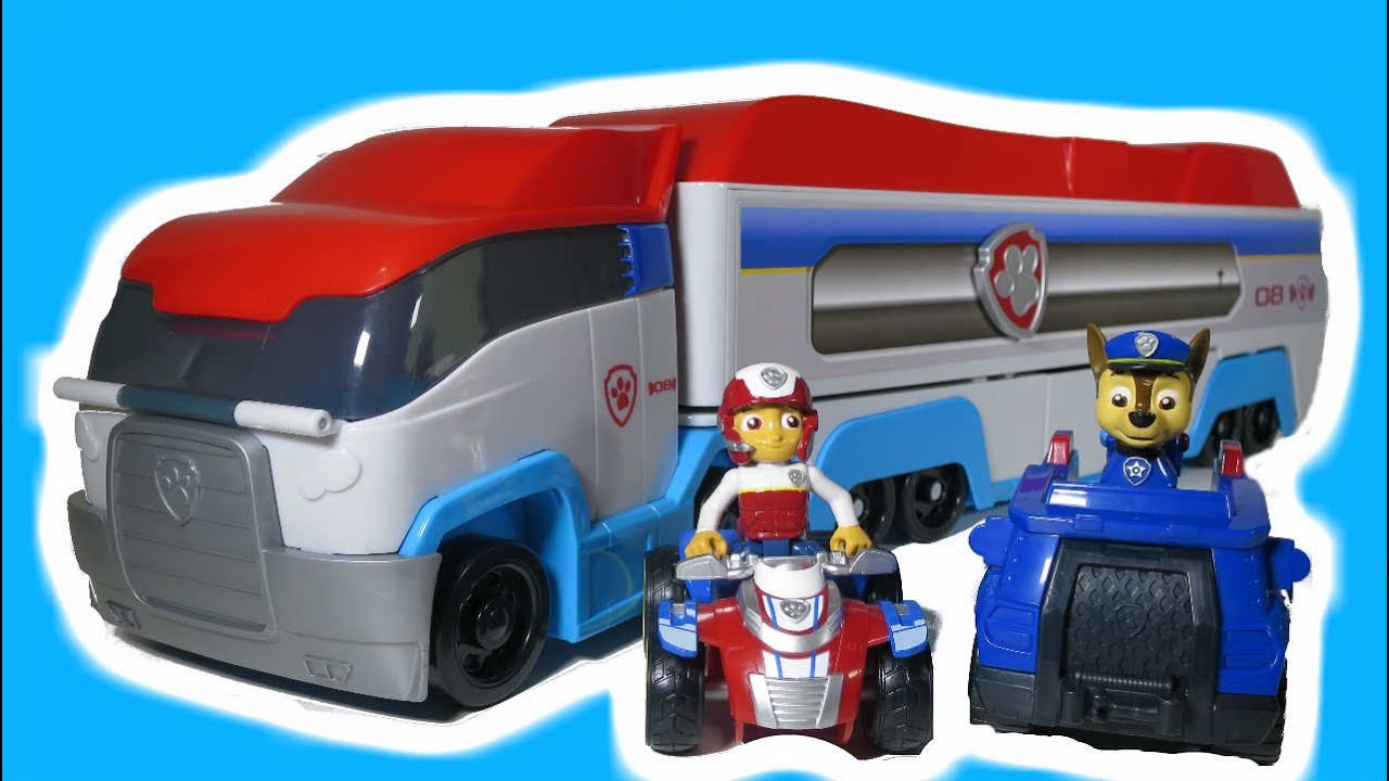 paw patrol van toy