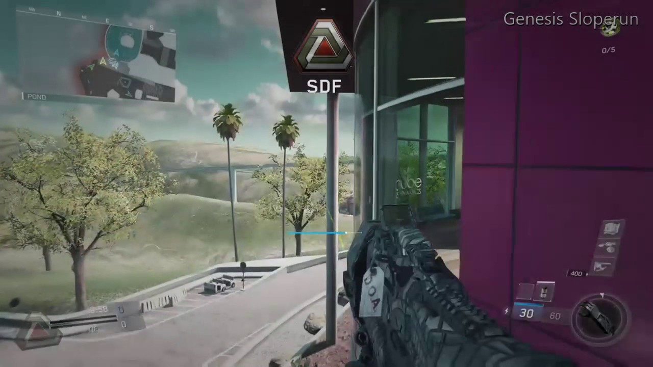 Call Of Duty:Infinite Warfare - Secret Wallrun And Glitch Spots