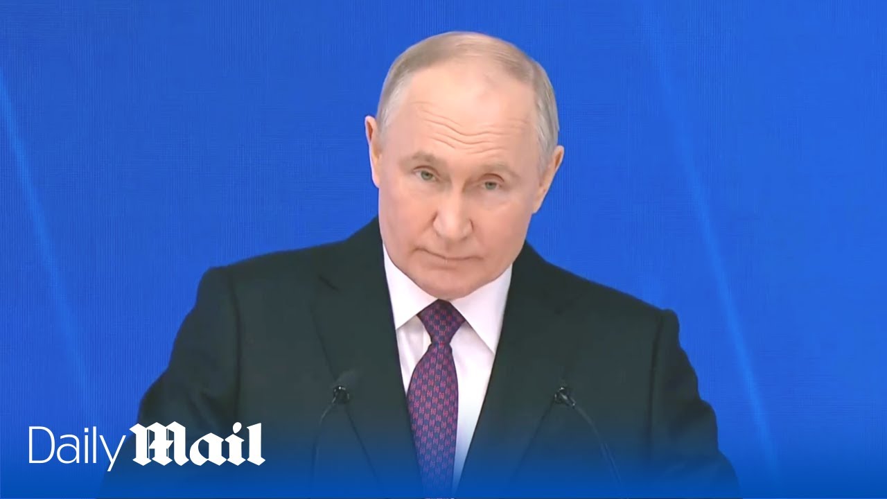 LIVE: Putin addresses a gathering of both houses of parliament