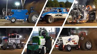 All Truck and Tractor Pull Classes from Friday Center County Grange Fair Atlantic Pro Pulling, LLC.