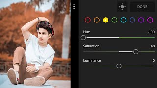Lightroom Dark Brown & Blue Tone Photo Editing | Lightroom Photo Editing screenshot 5
