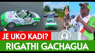 LIVE: Rigathi Gachagua Speaks in Nyeri County | Tuko Kadi Initiative – Je, Uko Kadi?