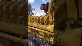 4,000 kw caterpillar diesel start up