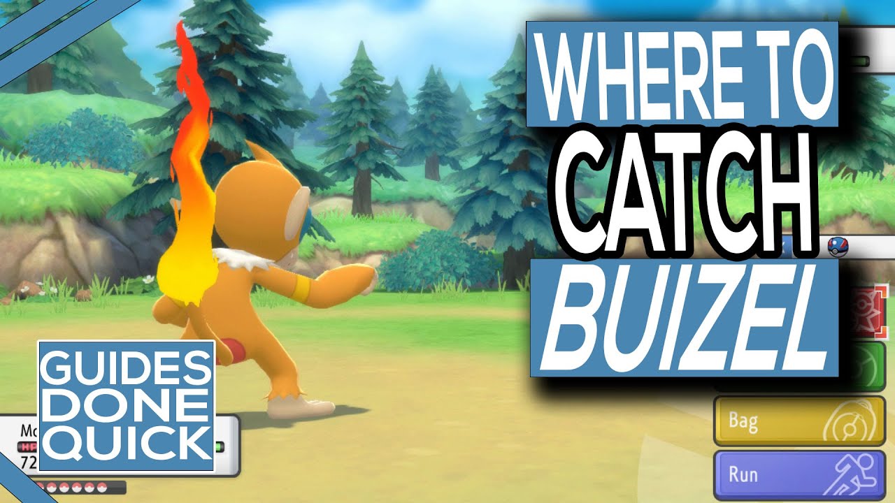 Where To Find Buizel In Pokemon Brilliant Diamond