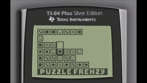 TI-84 Plus Longplay [003] Puzzle Frenzy