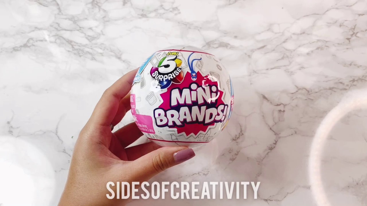 5 SURPRISE MINI BRANDS - MYSTERY UNBOXING