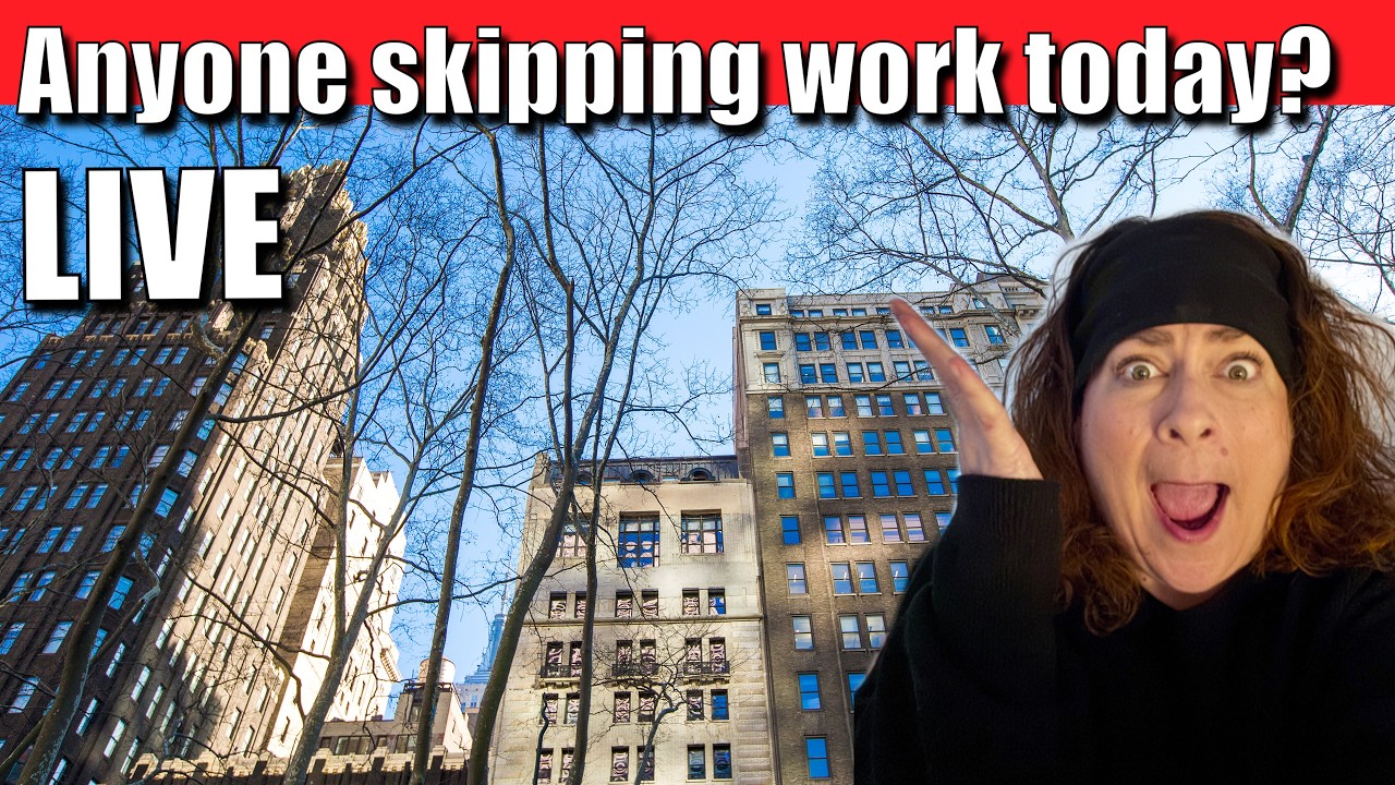 LIVE 🔴 Big Temps in NYC ☀️ Who's playing Hooky? #NYC #city #explore