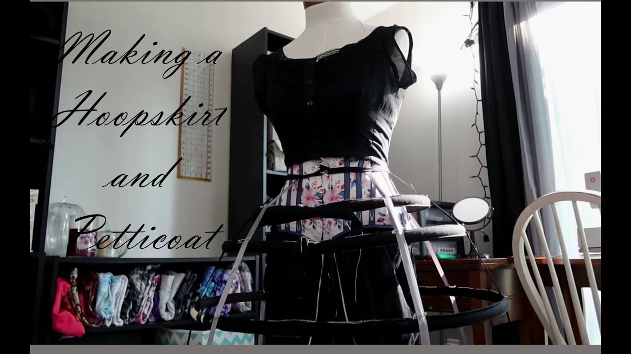 The Bones of a Victorian Ball Gown - But Make It Goth