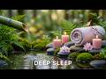 Bamboo Fountain with Cherry Blossoms 🌸 Soft Piano &amp; Water Sounds for Deep Relaxation &amp; Sleep
