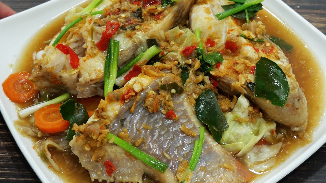 ปลานึ่งสมุนไพร หอมเครื่องปรุง ทำง่าย รสชาติอร่อย