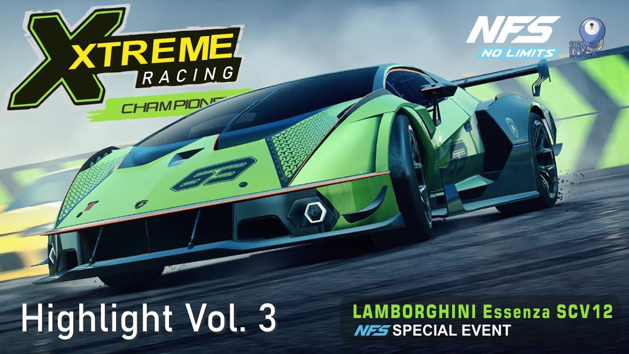NFS No Limits | XRC Event | Lamborghini Essenza SCV12 Vol. 3