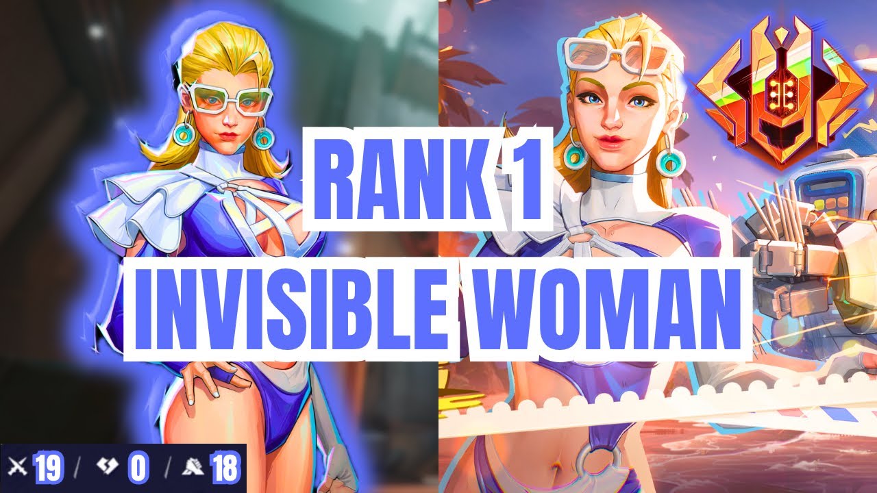 RANK 1 Invisible Woman | Sypeh | Marvel Rivals Season 4