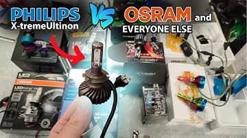LED SHOWDOWN - Philips X-tremeUltinon LED vs everyone