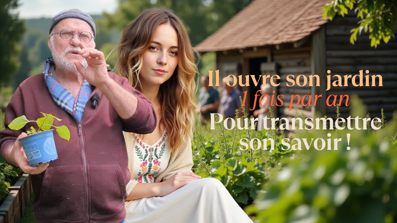 Il a 74 ans et son jardin a inspiré tout le monde