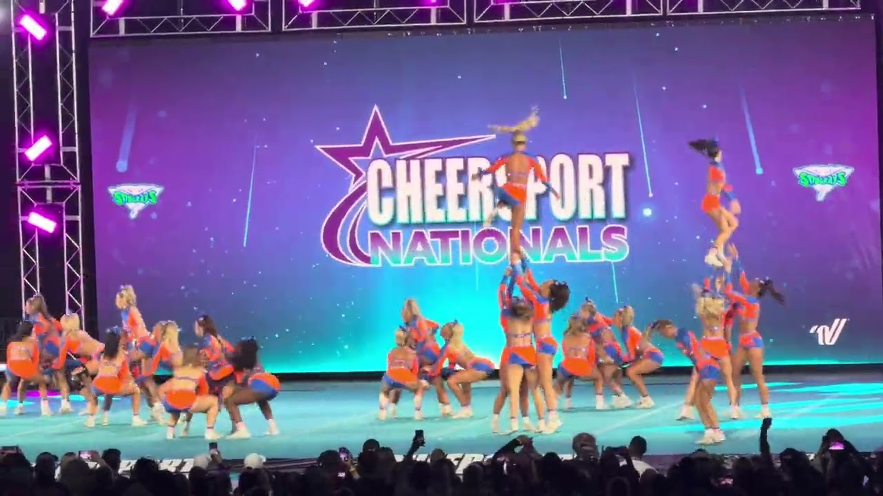The Stingray Allstars Orange 🍊 CHEERSPORT NATIONALS 2026 Day 1