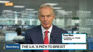 Ex-U.K. PM Blair Says No-Deal Brexit Possible, but Unlikely