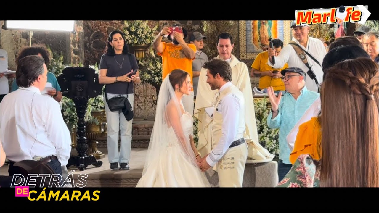 Me Atrevo A Amarte Gran final Boda Victoria y Alejandro | Detrás de cámaras con Kimberly Dos Ramos