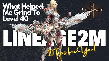 Lineage2M SEA – 10 Early Game Tips to Level Up Faster (No Whale Needed!)