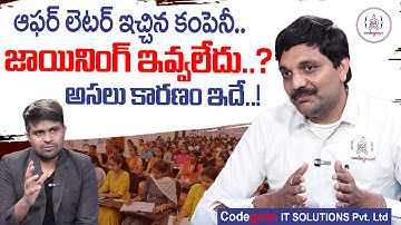 Codegnan : Sairam Sir Interview | Level Up Your IT Skills with Codegnan | SumanTv