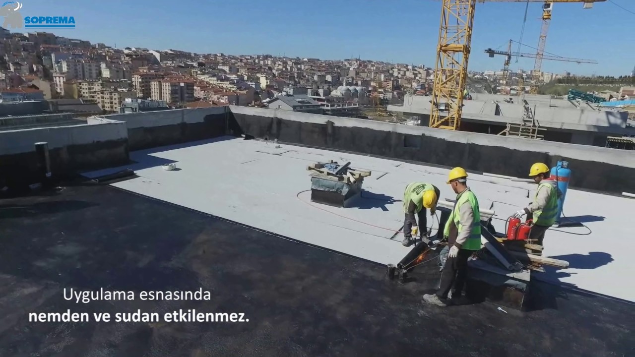 Teraslarda Sopralene Flam Antirock P