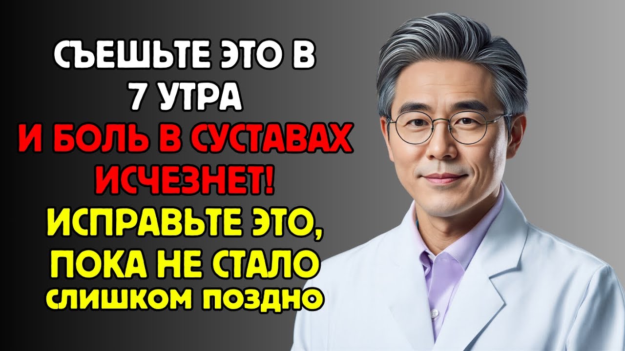 Хитрость с завтраком в 7 утра, которая избавит от боли в суставах за 7 дней
