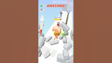 Muscle Rush level#363 gameplay for Android and iOS Walkthrough for all levels #shorts #short