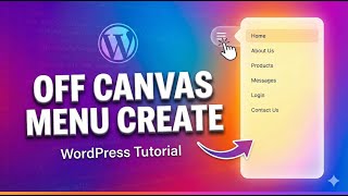 How to create Off-Canvas Menu in Wordpress