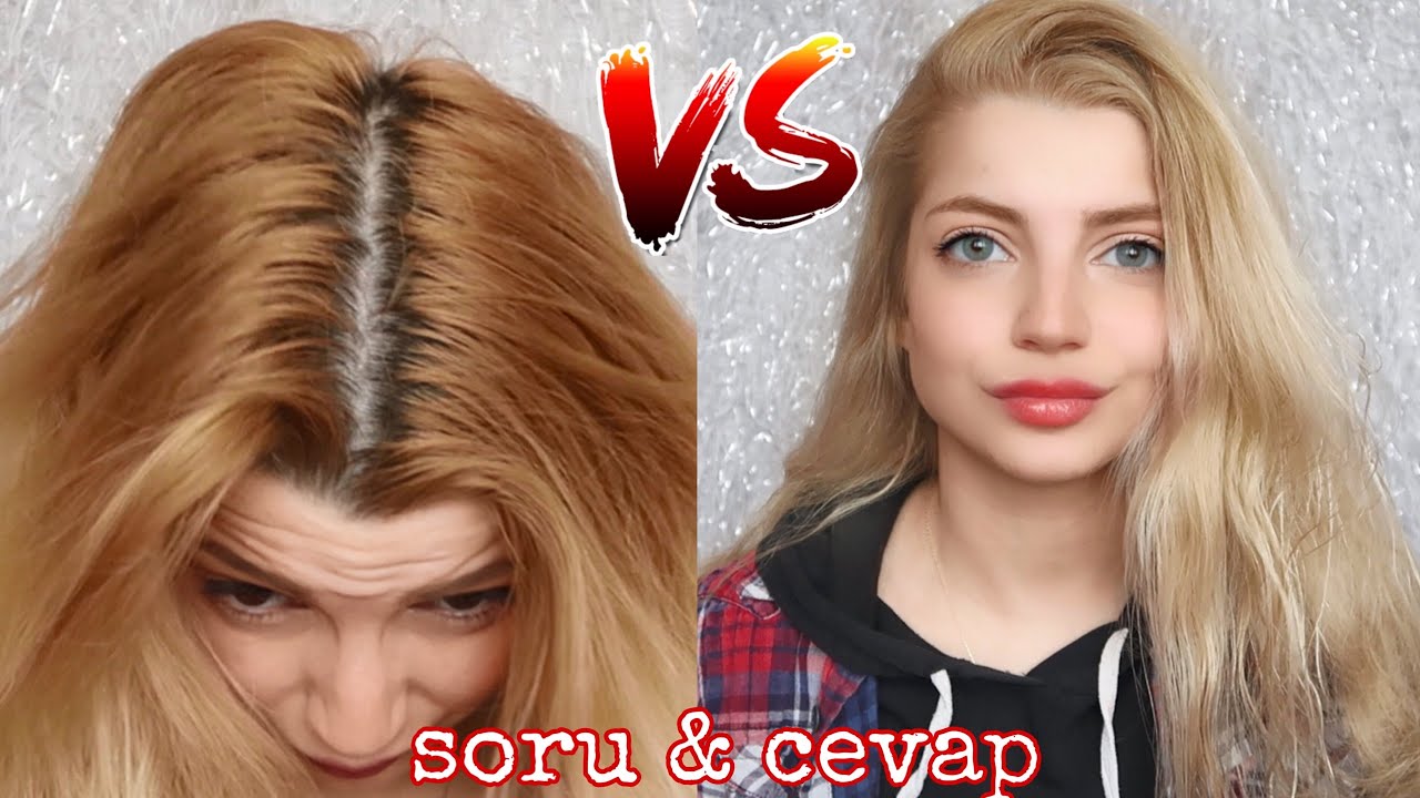 Sevgilin Kaba Biri Soru Cevap Sac Boyama Busra Pektas Youtube