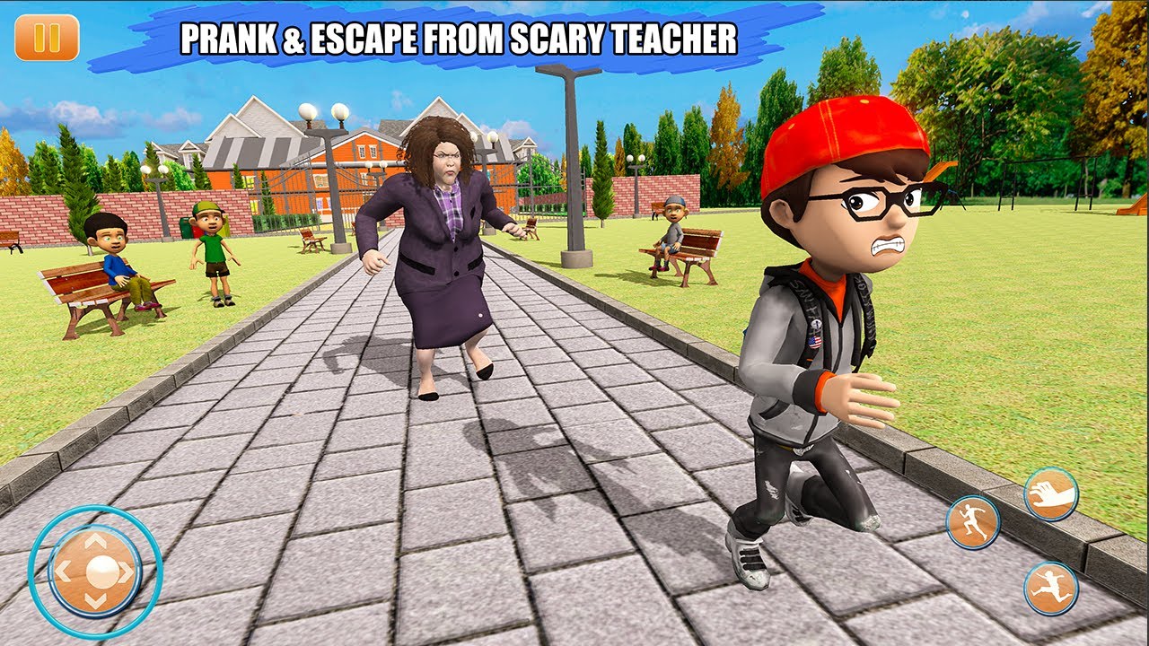 Scare Scary Bad Teacher 3D - Part II House Clash - Android Gameplay