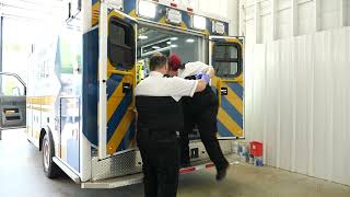 Stretcher Powered Manual Unload