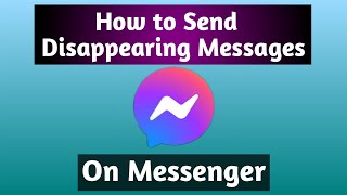 How to send disappearing messages on messenger. Facebook messenger vanish mode screenshot 1