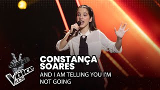 Constança Soares - 'And I'm Telling You I’m Not Going' | Blind Auditions | The Voice Kids PT 2024
