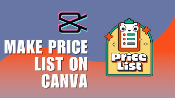 How to Make Price List on Canva