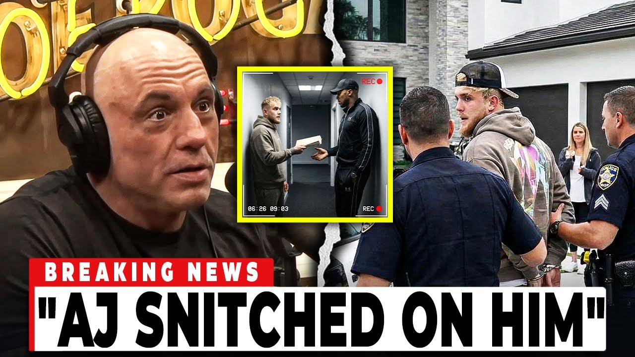 AJ SNITCHED On Jake Paul… Joe Rogan Was Left SPEECHLESS As Chaos Erupted